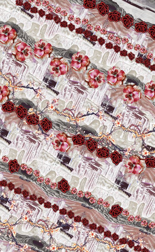 民族风印花华亿平台图片