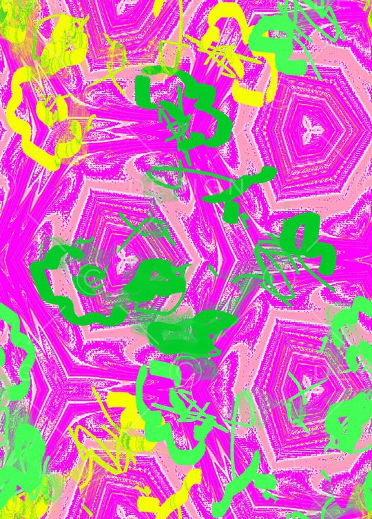 混合拼接印花华亿平台图片