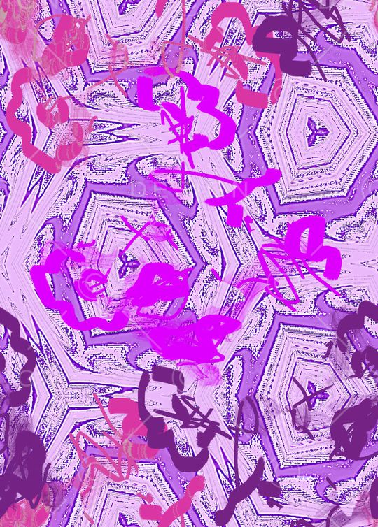 混合拼接印花华亿平台图片