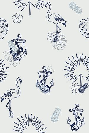 船锚印花华亿平台图片