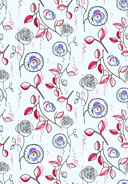 简约印花华亿平台图片