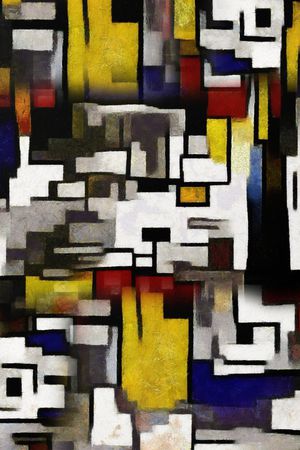 抽象印花华亿平台图片