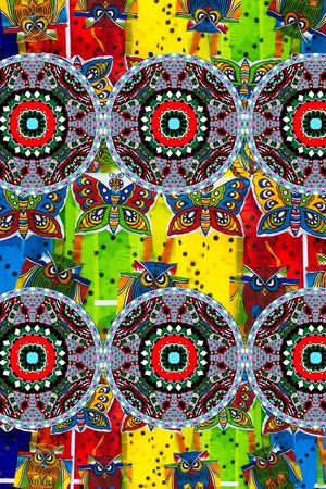 抽象印花华亿平台图片