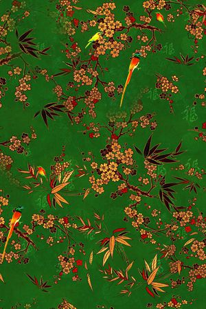 鸟印花华亿平台图片