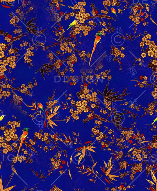 鸟印花华亿平台图片