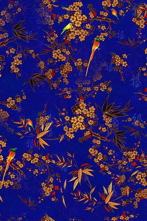 鸟印花华亿平台图片