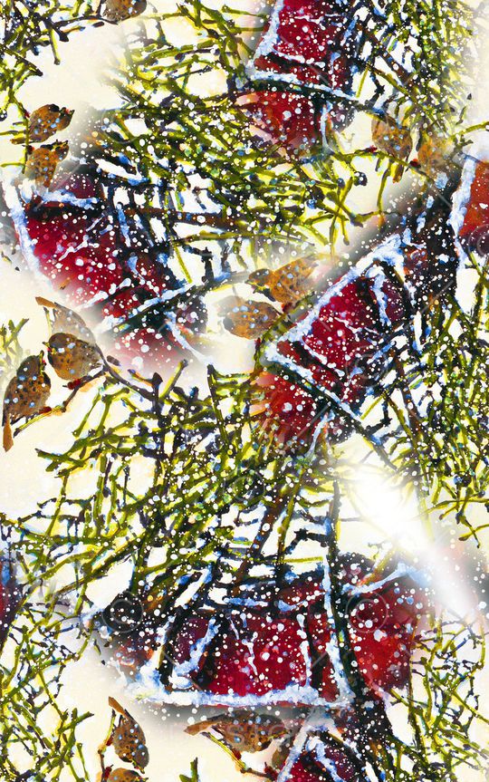 水墨风印花华亿平台图片