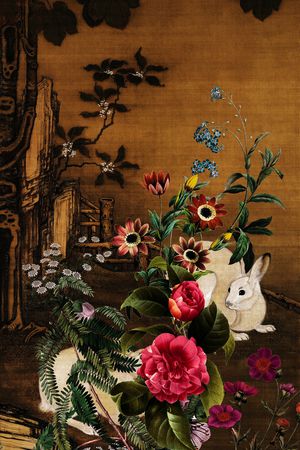 中老年印花华亿平台图片