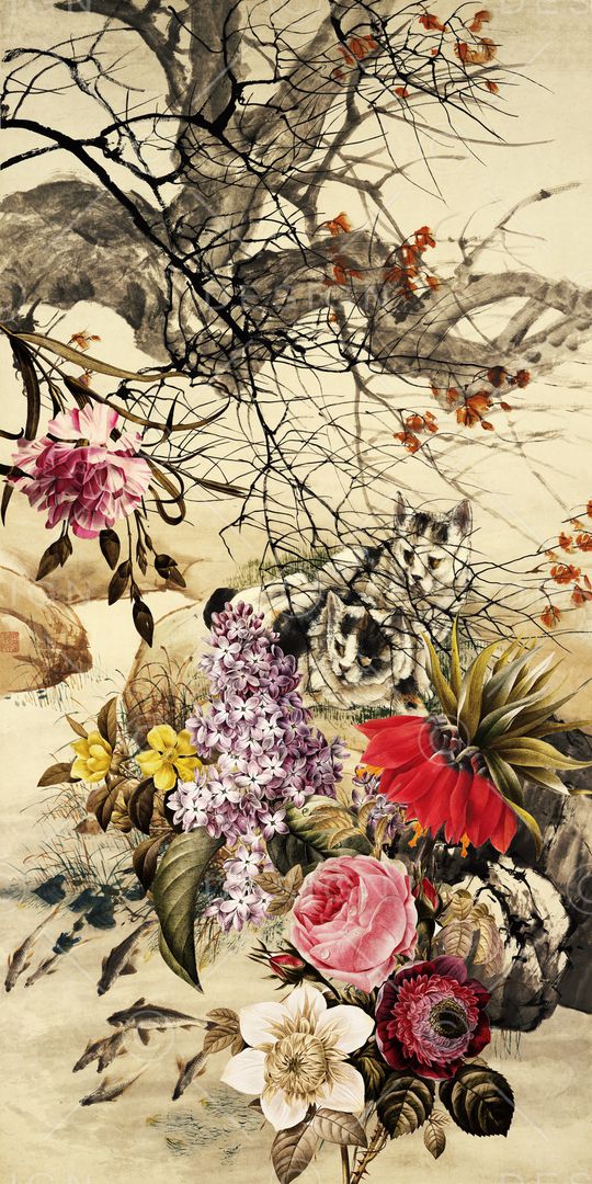 中老年印花华亿平台图片