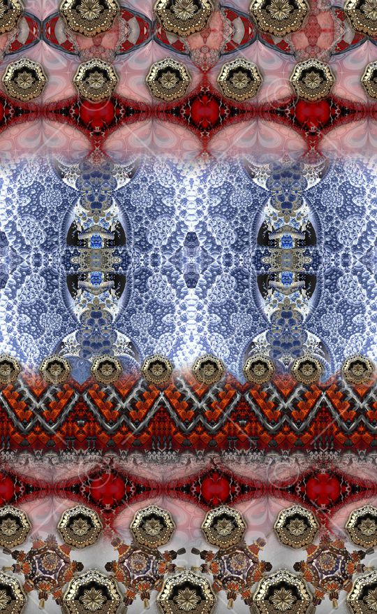 波西米亚印花华亿平台图片