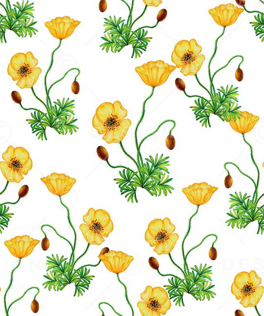 虞美人印花华亿平台图片