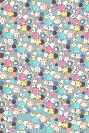 圆形印花华亿平台图片