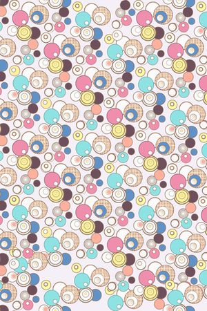 圆形印花华亿平台图片