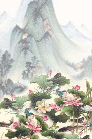 几何印花华亿平台图片