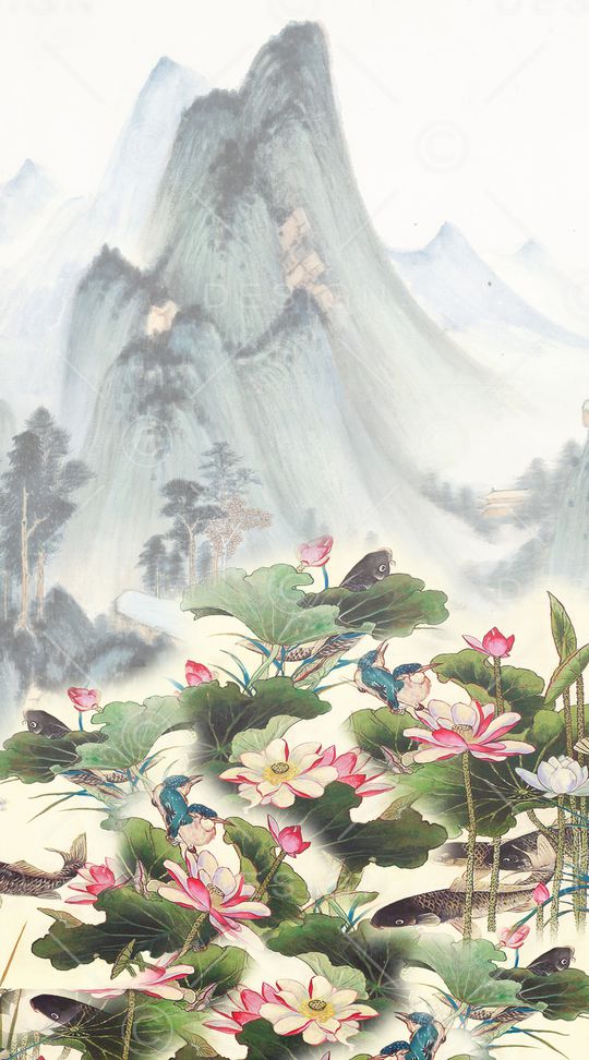 几何印花华亿平台图片