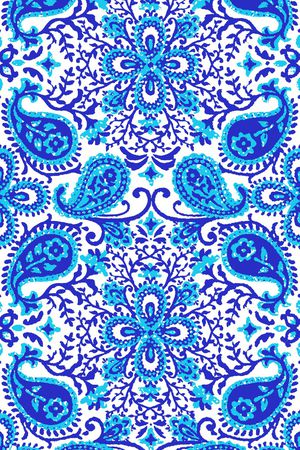 佩斯利印花华亿平台图片