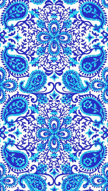 912447-时尚童装花  佩斯利 民族风 1 