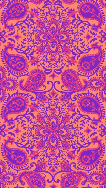 912448-时尚童装花  佩斯利 民族风 2 