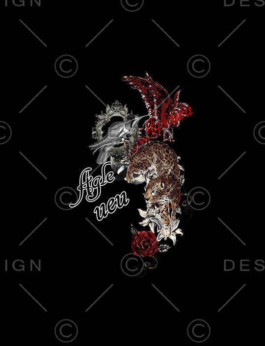 玫瑰花印花华亿平台图片