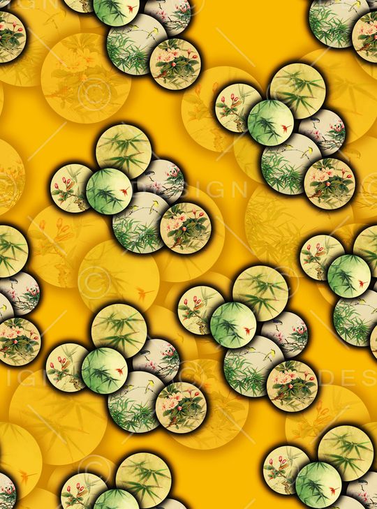 几何印花华亿平台图片