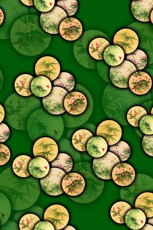 几何印花华亿平台图片