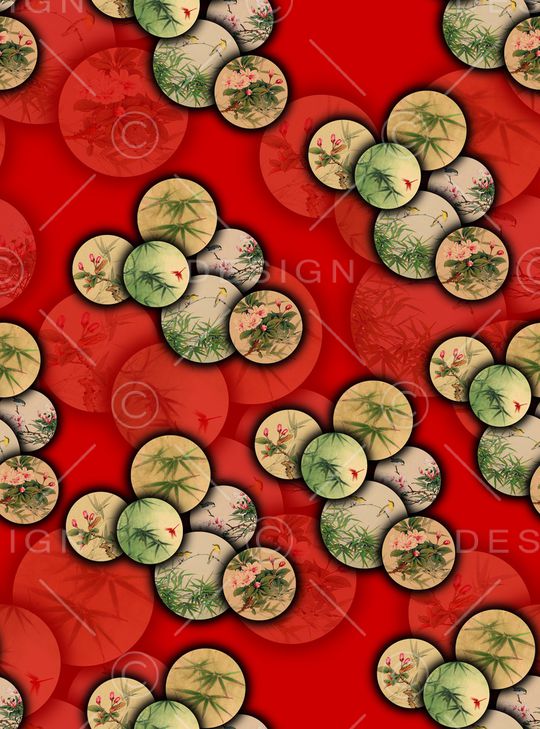 几何印花华亿平台图片