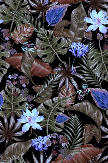 913135-220龟背竹叶子3