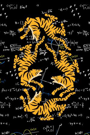 抽象男装印花华亿平台图片