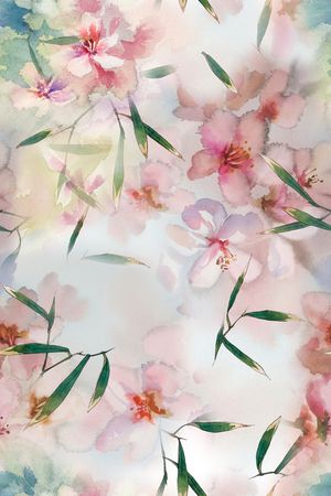 满版散花印花华亿平台图片