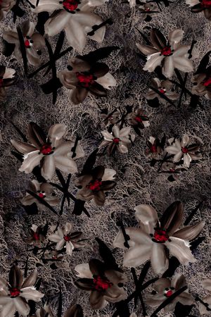 复古印花华亿平台图片