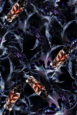 复古印花华亿平台图片