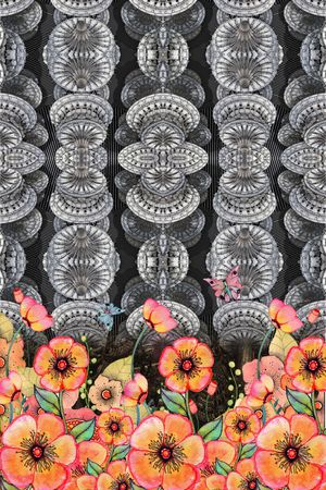 纹理印花华亿平台图片