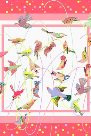 波点印花华亿平台图片