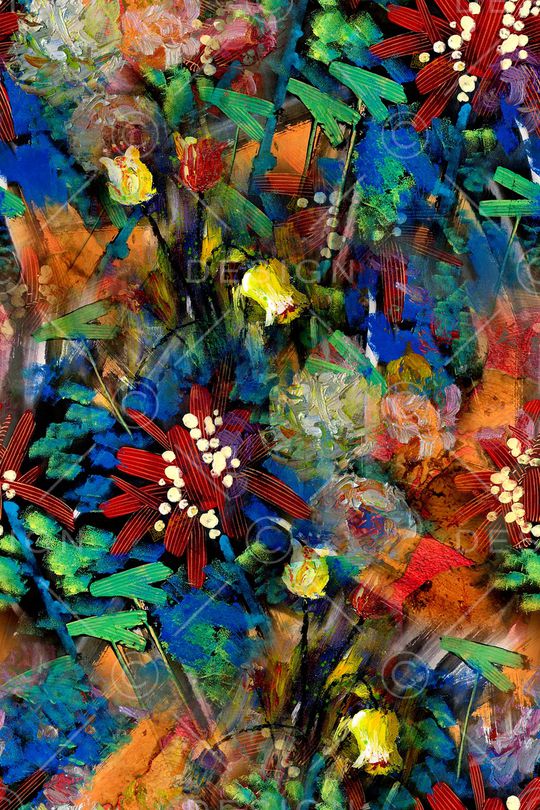 抽象印花华亿平台图片