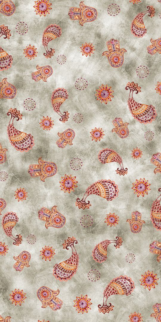 复古印花华亿平台图片