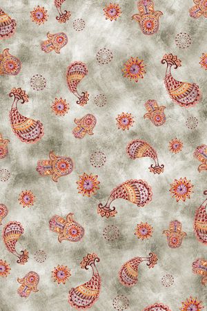 复古印花华亿平台图片