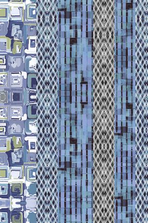 条纹印花华亿平台图片