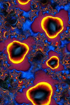 抽象印花华亿平台图片