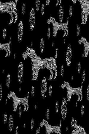 动物纹印花华亿平台图片