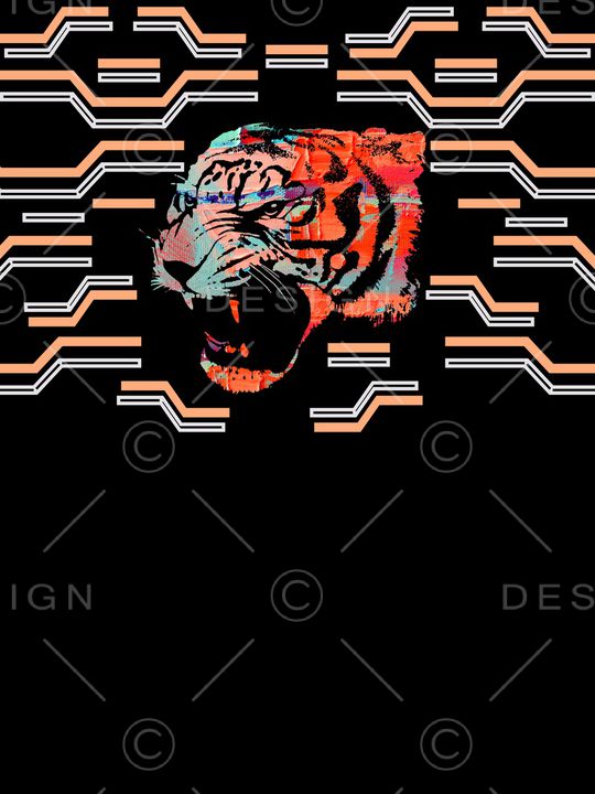 男装印花华亿平台图片