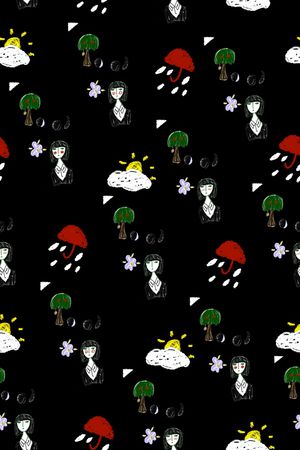 趣味华亿平台印花华亿平台图片