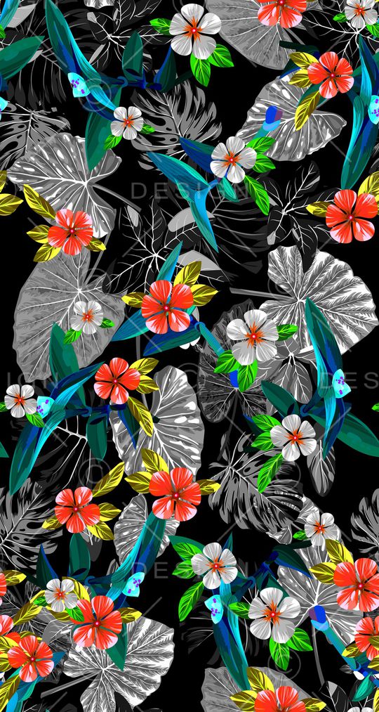 连衣裙印花华亿平台图片