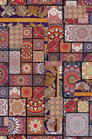 波西米亚印花华亿平台图片