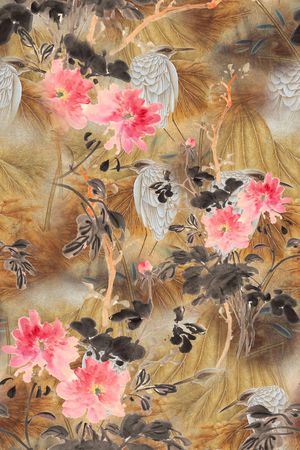 国画印花华亿平台图片