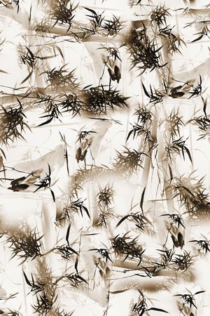 竹子印花华亿平台图片