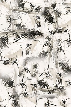 竹子印花华亿平台图片