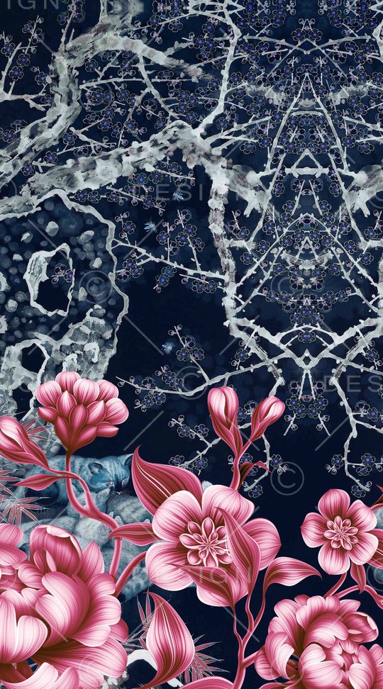 线条印花华亿平台图片