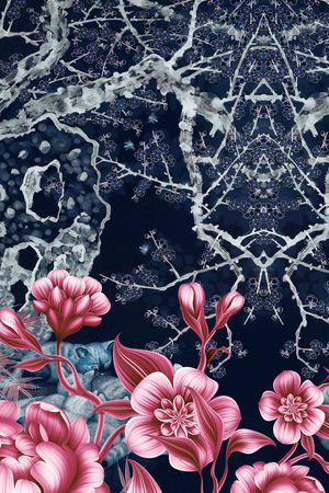 线条印花华亿平台图片