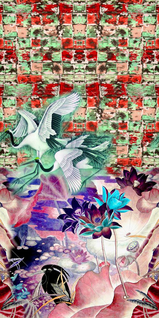 民族风印花华亿平台图片