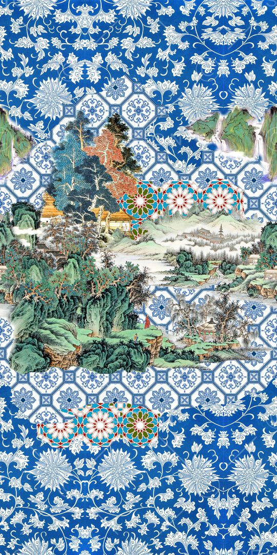 民族风印花华亿平台图片